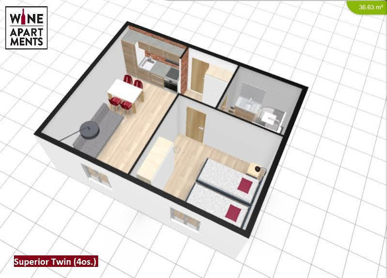 Wine Apartments Краків Екстер'єр фото